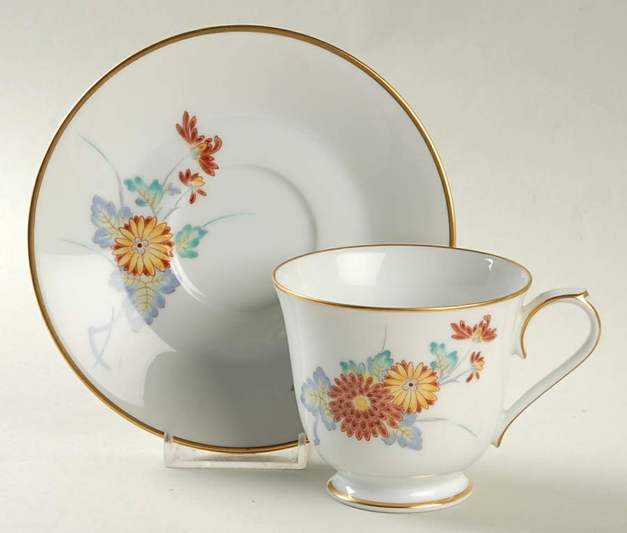 Ming Footed Cup & Saucer Set by Noritake-1