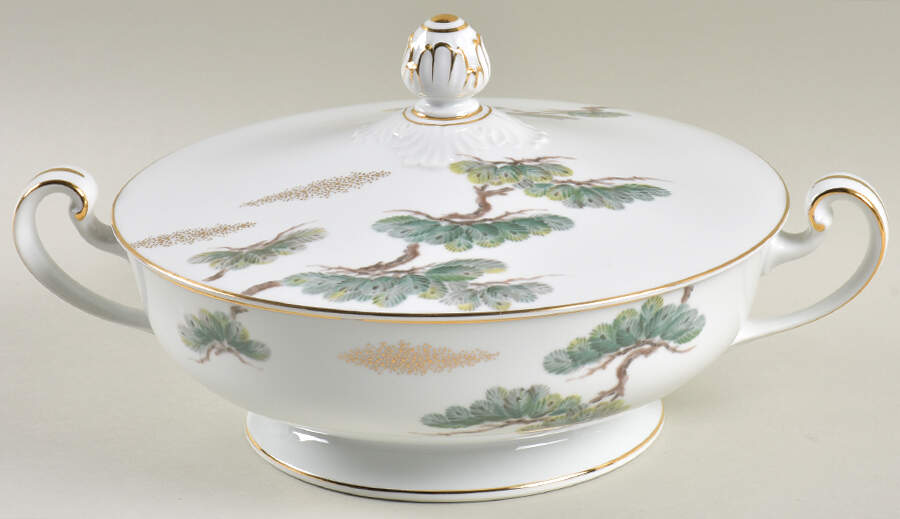 Ming Round Covered Vegetable by Noritake-1