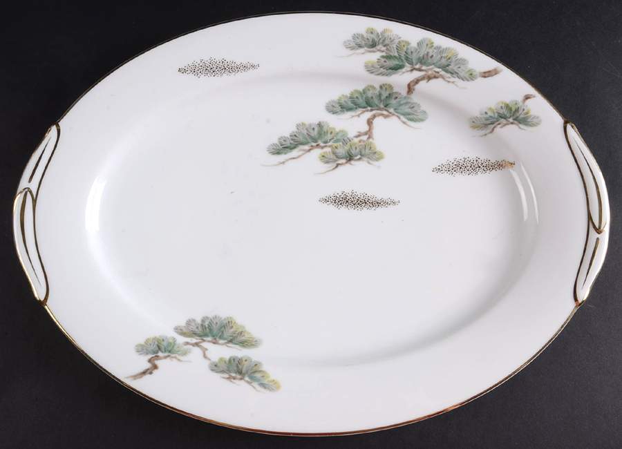 Ming 13" Oval Serving Platter by Noritake-1