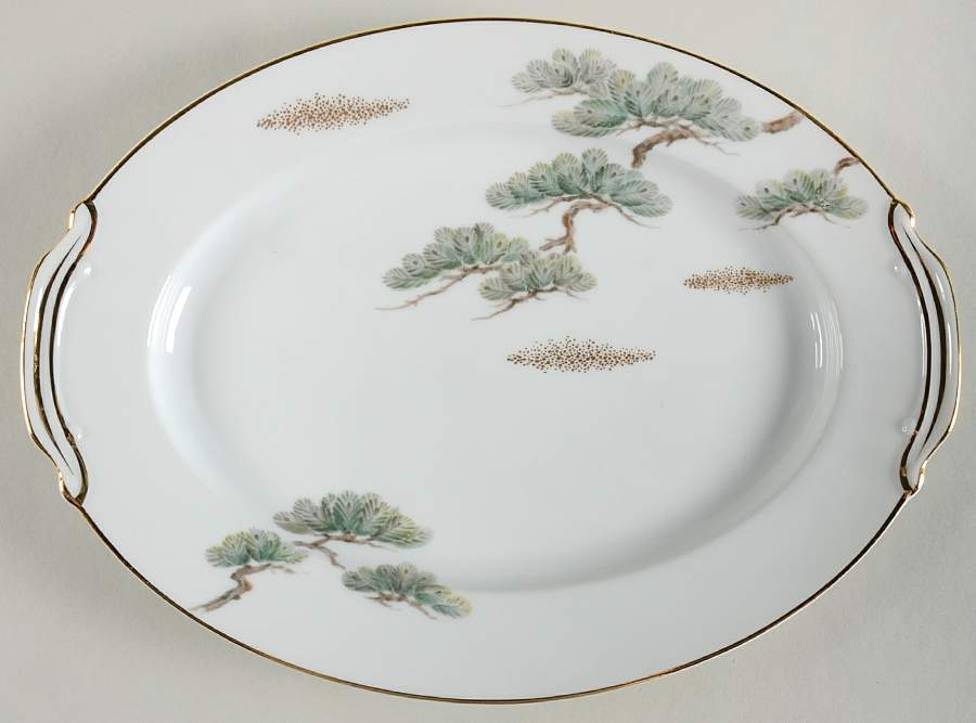Ming 11" Oval Serving Platter by Noritake-1