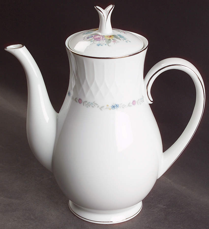 Minuet Coffee Pot & Lid by Noritake-1