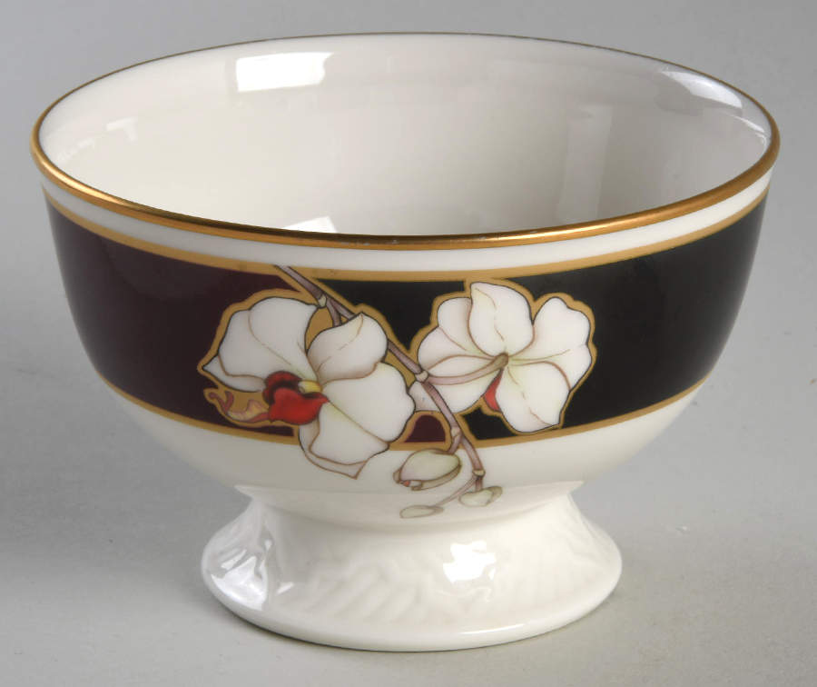 Midnight Orchid Sugar Bowl No Lid by Noritake-1
