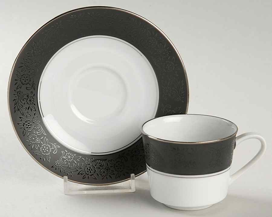 Mirano Flat Demitasse Cup & Saucer Set by Noritake-1