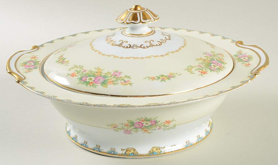 Miranda Round Covered Vegetable by Noritake-1