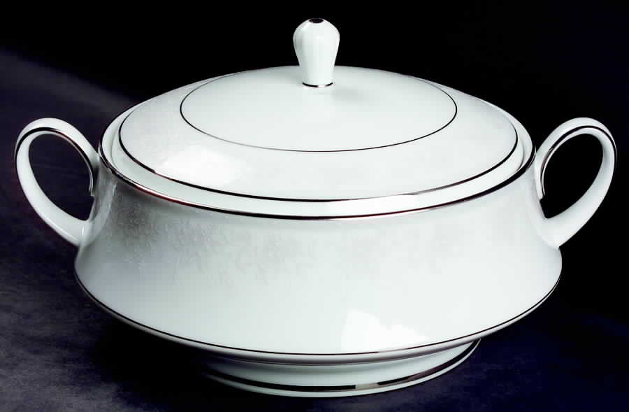 Misty Round Covered Vegetable by Noritake-1