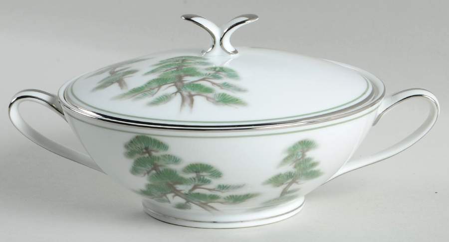 Ming Tree Sugar Bowl & Lid by Noritake-1