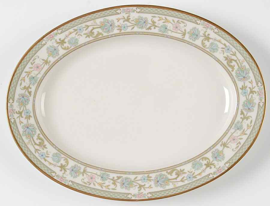 Miyoshi 11" Oval Serving Platter by Noritake-1
