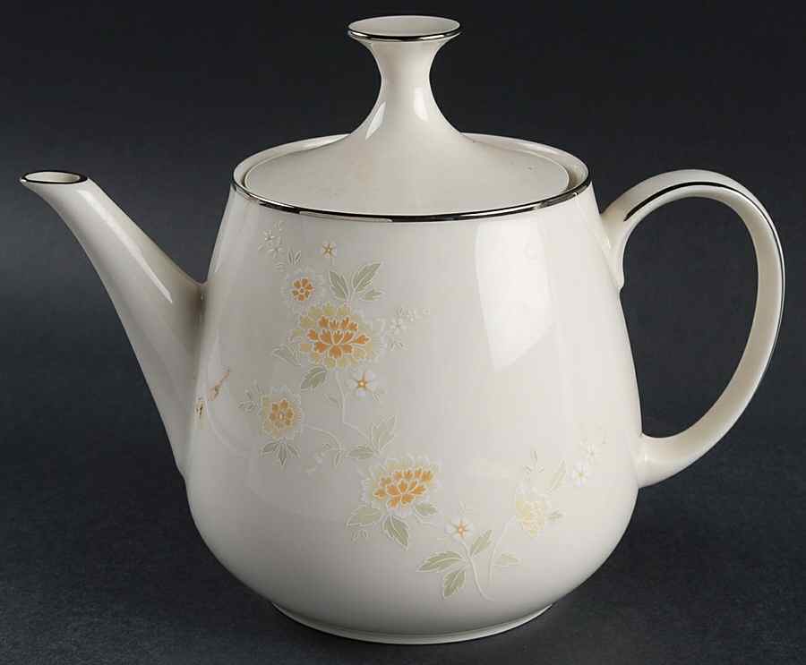 Miyako Teapot & Lid by Noritake-1