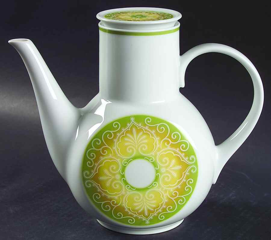 Mo Bay Coffee Pot & Lid by Noritake-1