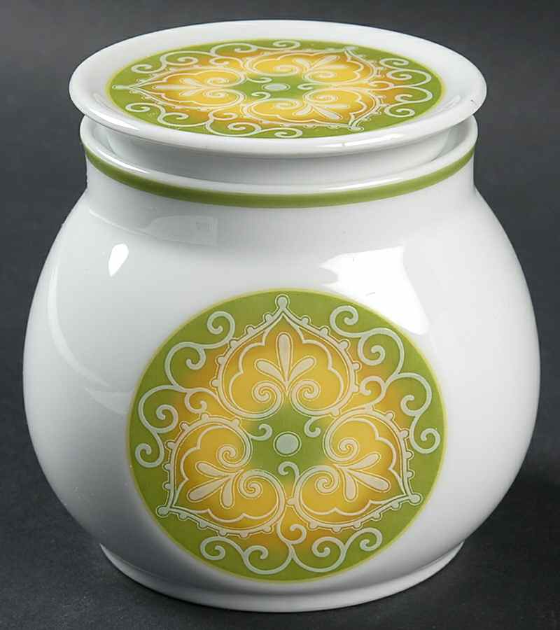 Mo Bay Sugar Bowl & Lid by Noritake-1