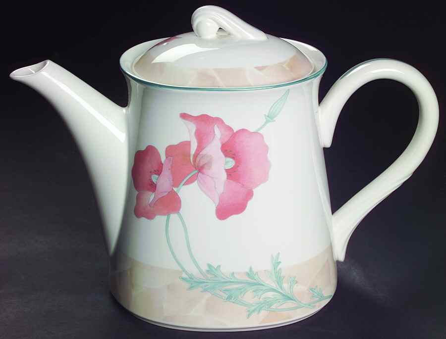Morro Bay Tea/Coffee Pot & Lid by Noritake-1