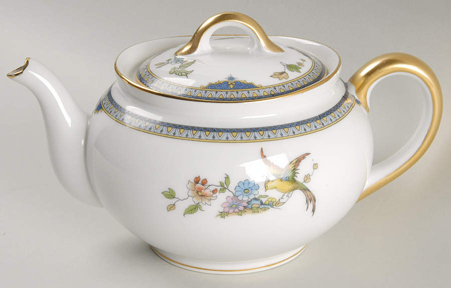 Modesta Mini Teapot & Lid by Noritake-1