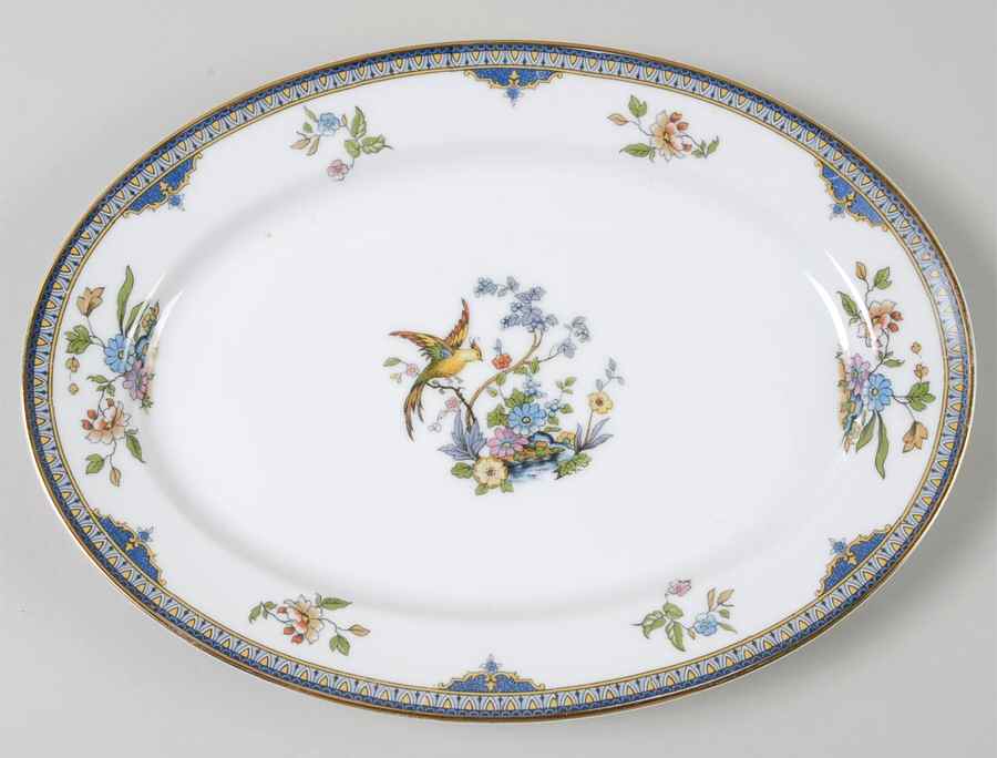 Modesta 10" Oval Serving Platter by Noritake-1