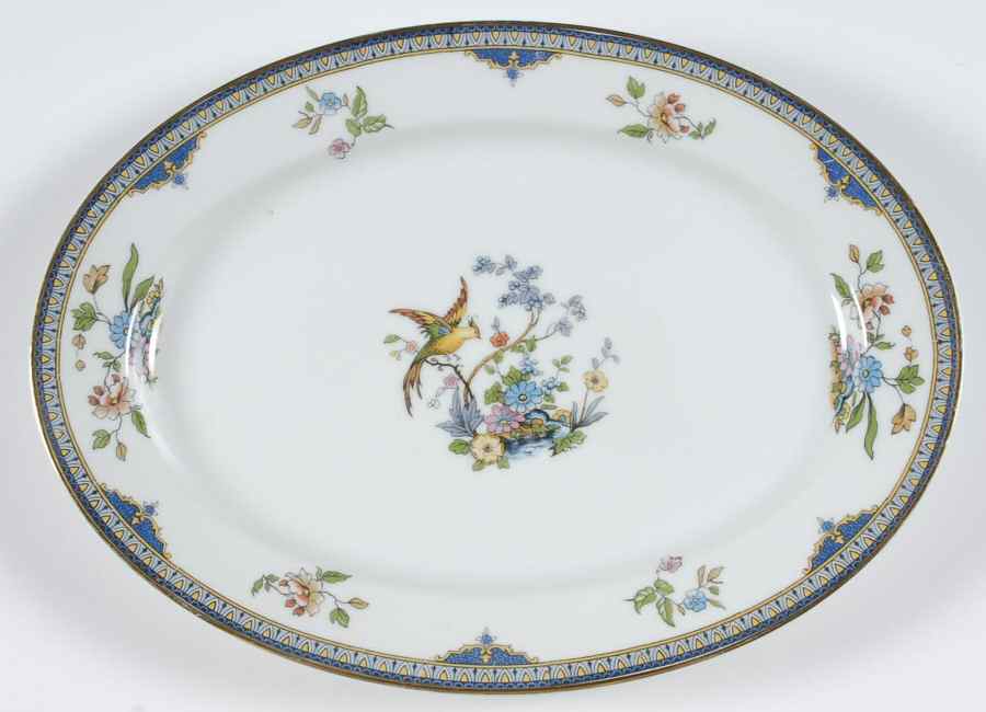 Modesta 11" Oval Serving Platter by Noritake-1