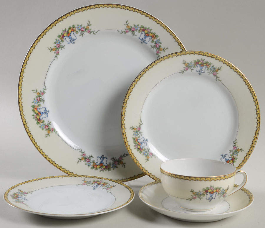 Modjeska 5 Piece Place Setting by Noritake-1