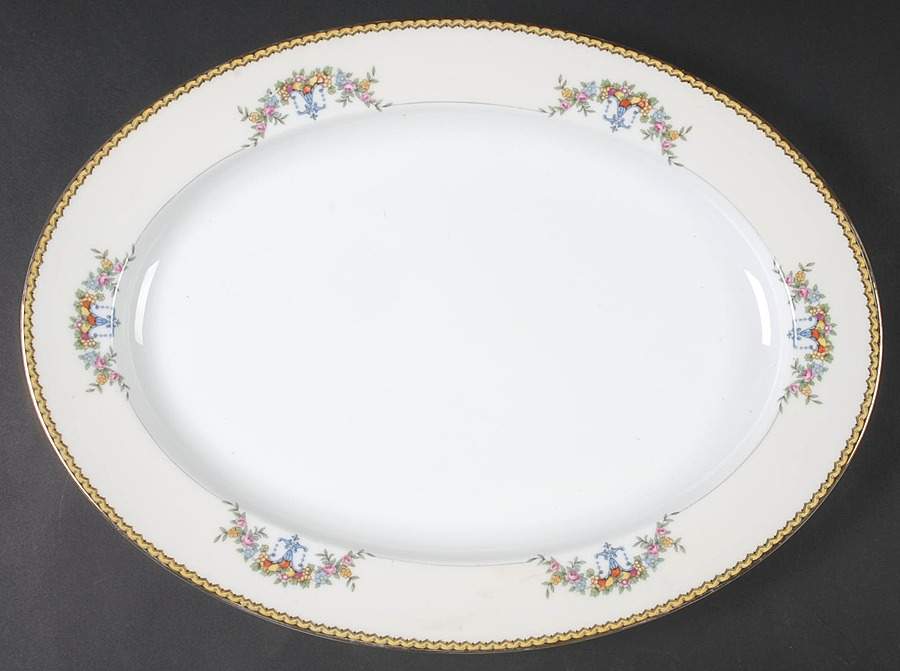 Modjeska 16" Oval Serving Platter by Noritake-1