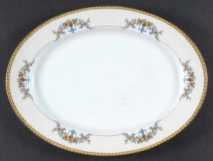 Modjeska 13" Oval Serving Platter by Noritake-1
