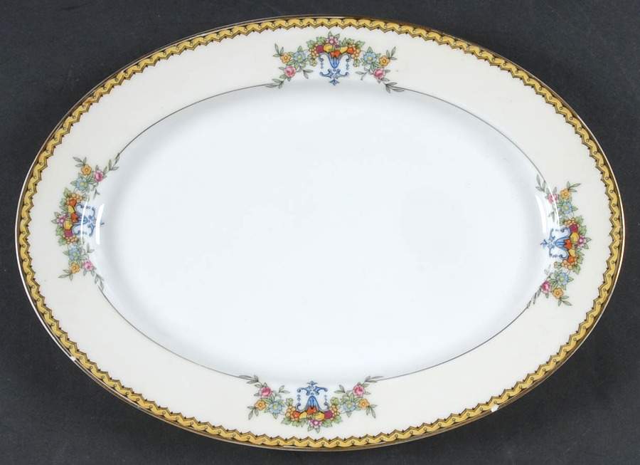 Modjeska 10" Oval Serving Platter by Noritake-1