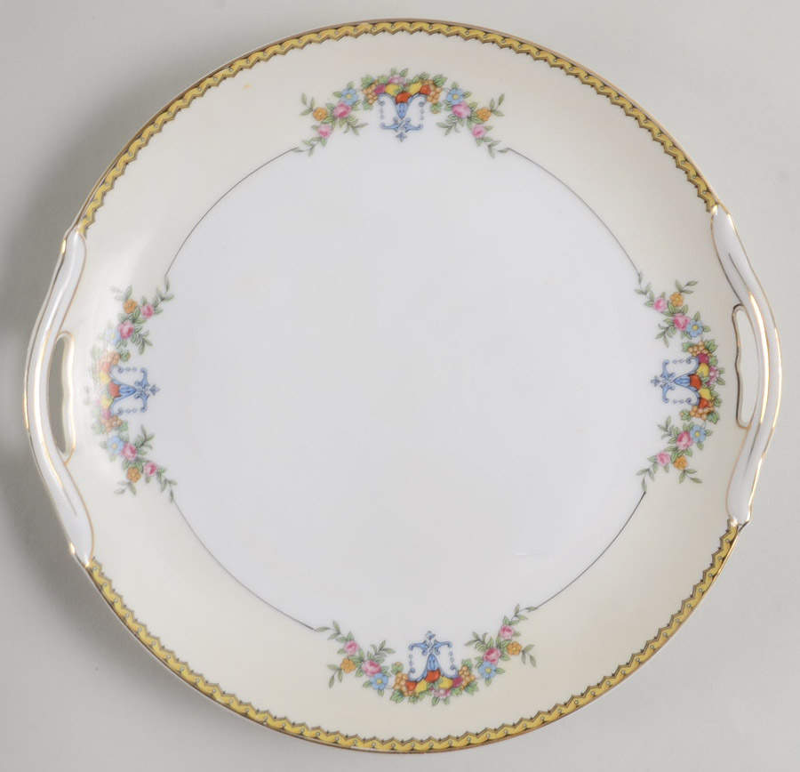 Modjeska Handled Cake Plate by Noritake-1