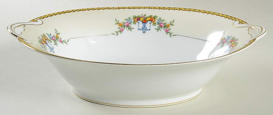 Modjeska 10" Oval Vegetable Bowl by Noritake-1