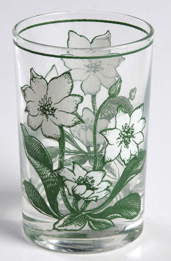 Mountain Flowers Green 4 Oz Glassware Juice by Noritake-1