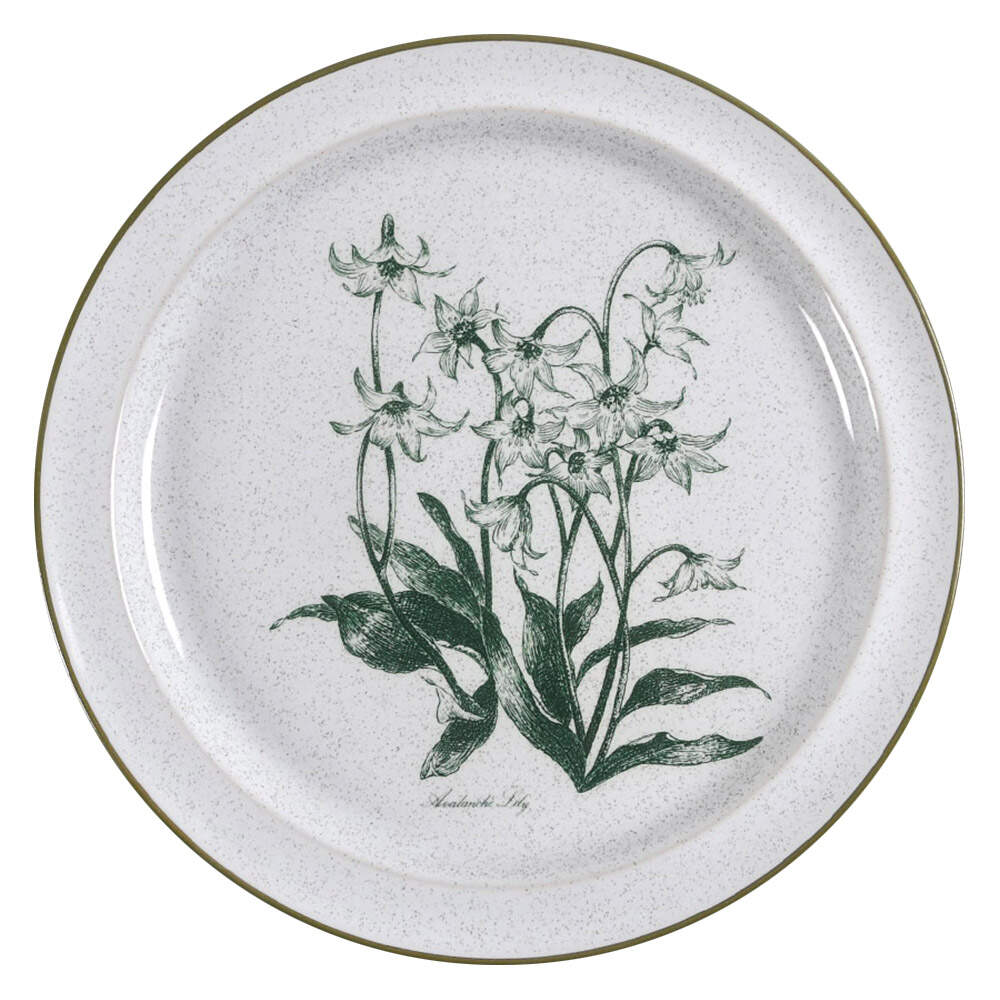 Mountain Flowers Green Salad Plate by Noritake-1