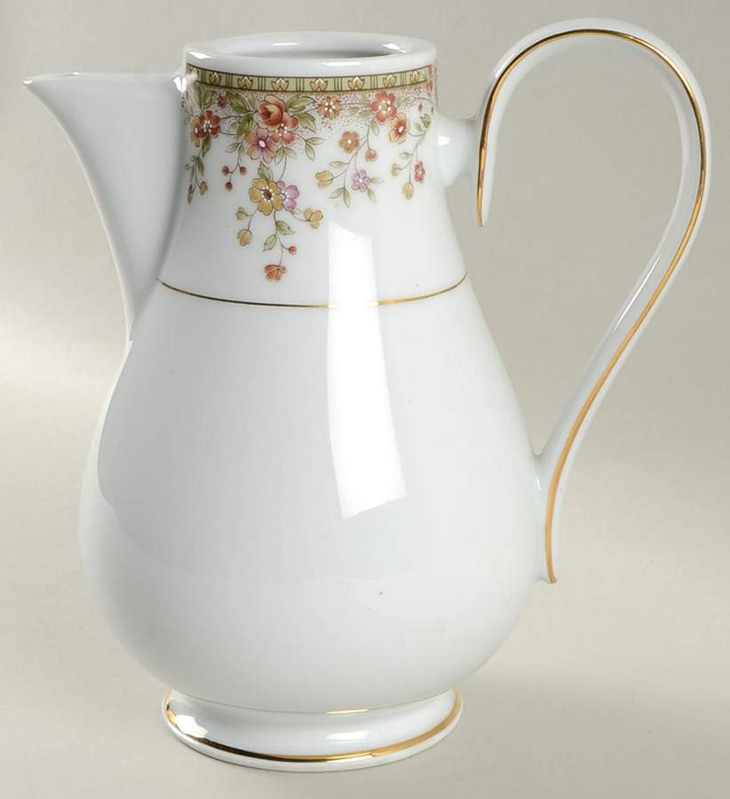 Morning Jewel Coffee Pot No Lid by Noritake-1