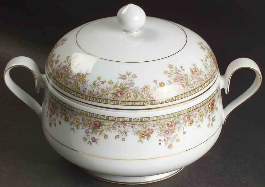 Morning Jewel Round Covered Vegetable by Noritake-1
