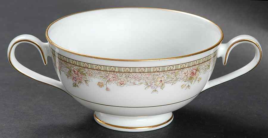 Morning Jewel Footed Cream Soup Bowl by Noritake-1