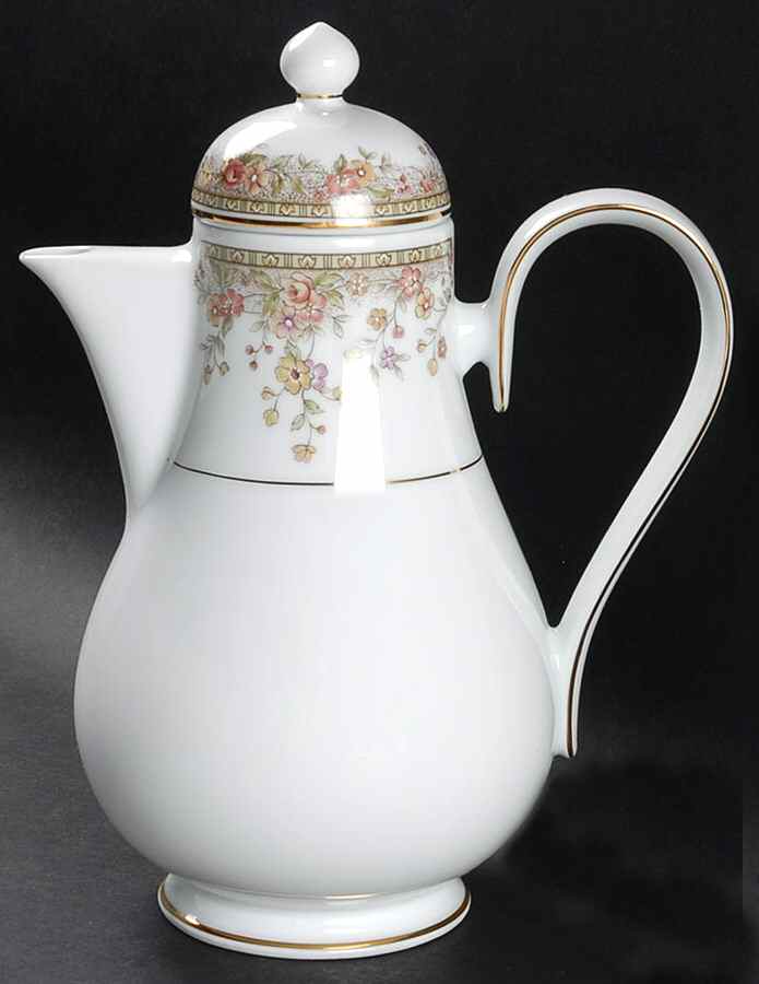 Morning Jewel Coffee Pot & Lid by Noritake-1