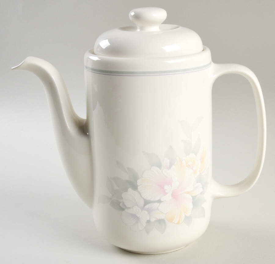 Morning Melody Tea/Coffee Pot & Lid by Noritake-1