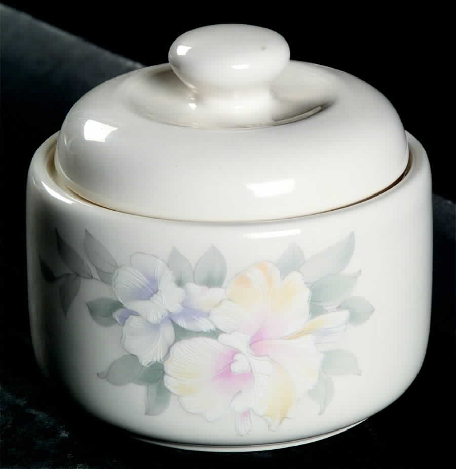 Morning Melody Sugar Bowl & Lid by Noritake-1