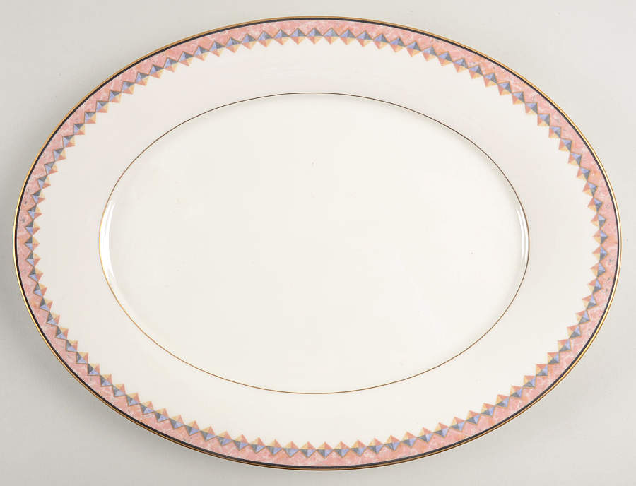 Momentum 15" Oval Serving Platter by Noritake-1