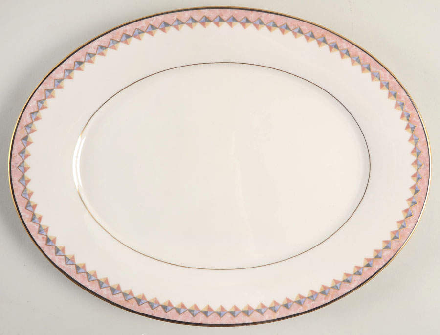 Momentum 13" Oval Serving Platter by Noritake-1
