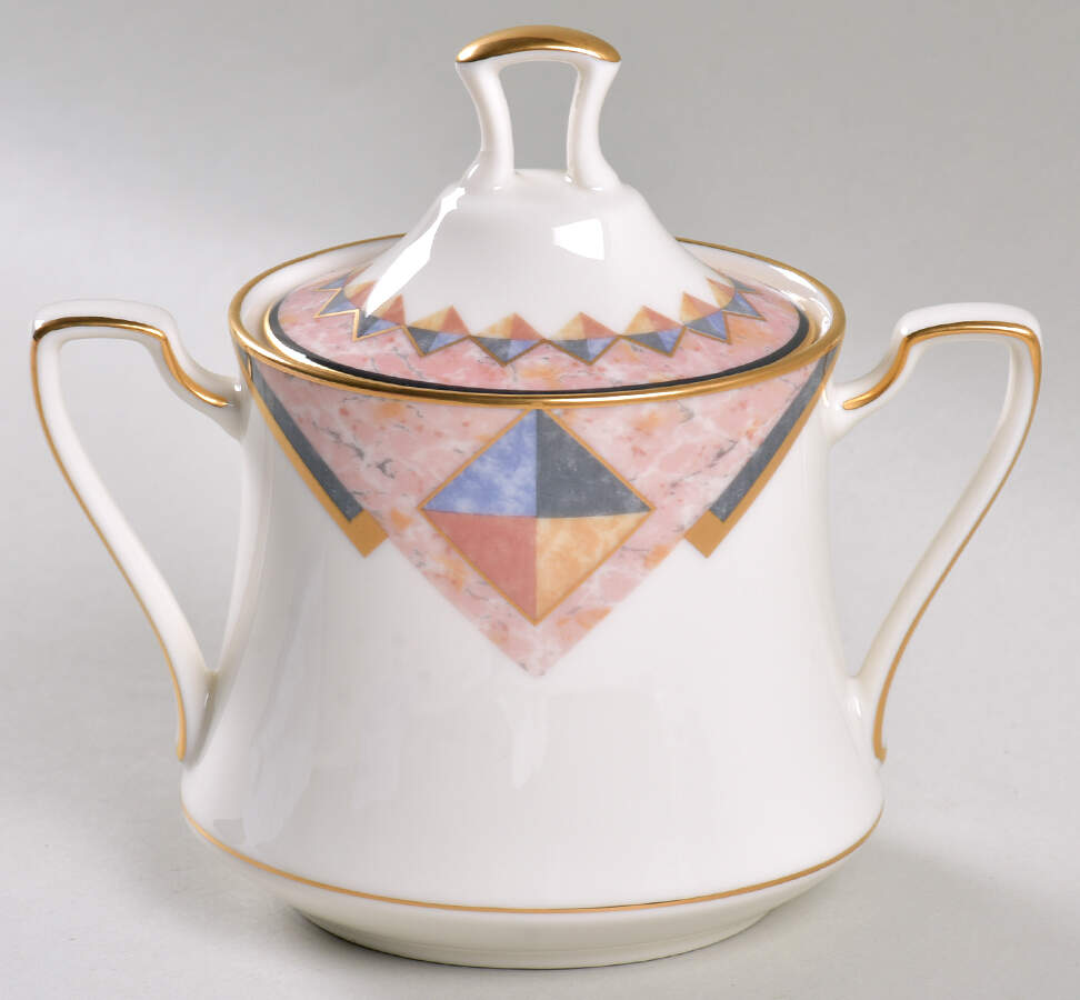 Momentum Sugar Bowl & Lid by Noritake-1