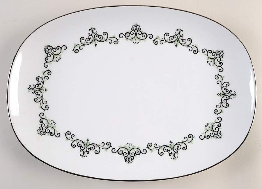 Monterey 13" Oval Serving Platter by Noritake-1