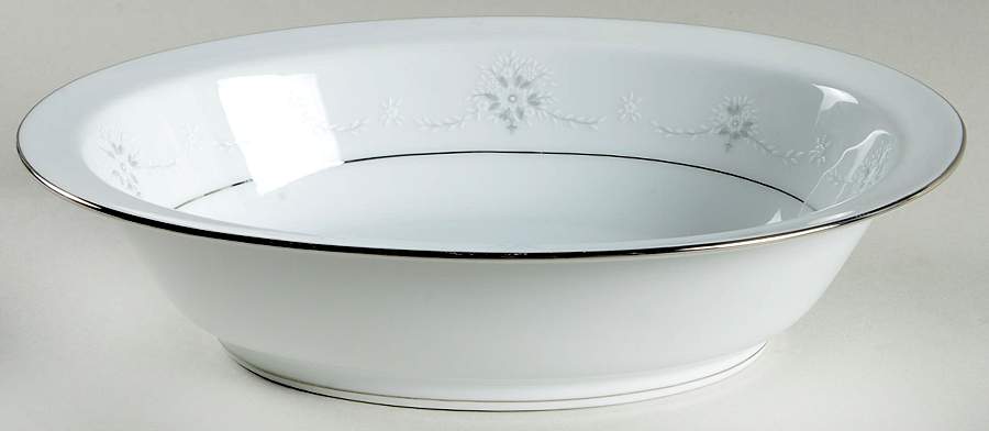 Monaco 10" Oval Vegetable Bowl by Noritake-1