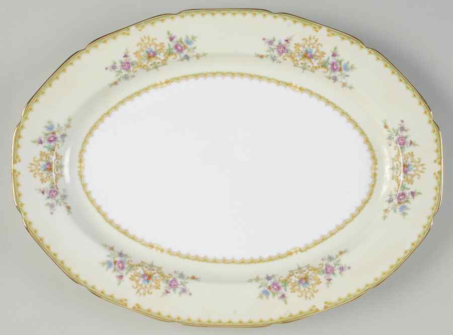 Monarch 16" Oval Serving Platter by Noritake-1