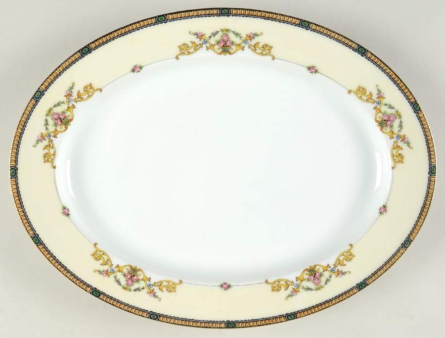 Monastery 13" Oval Serving Platter by Noritake-1