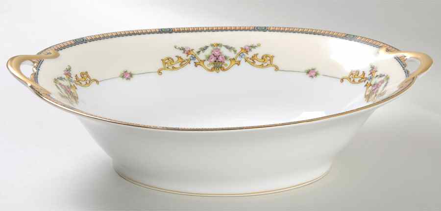 Monastery 10" Oval Vegetable Bowl by Noritake-1