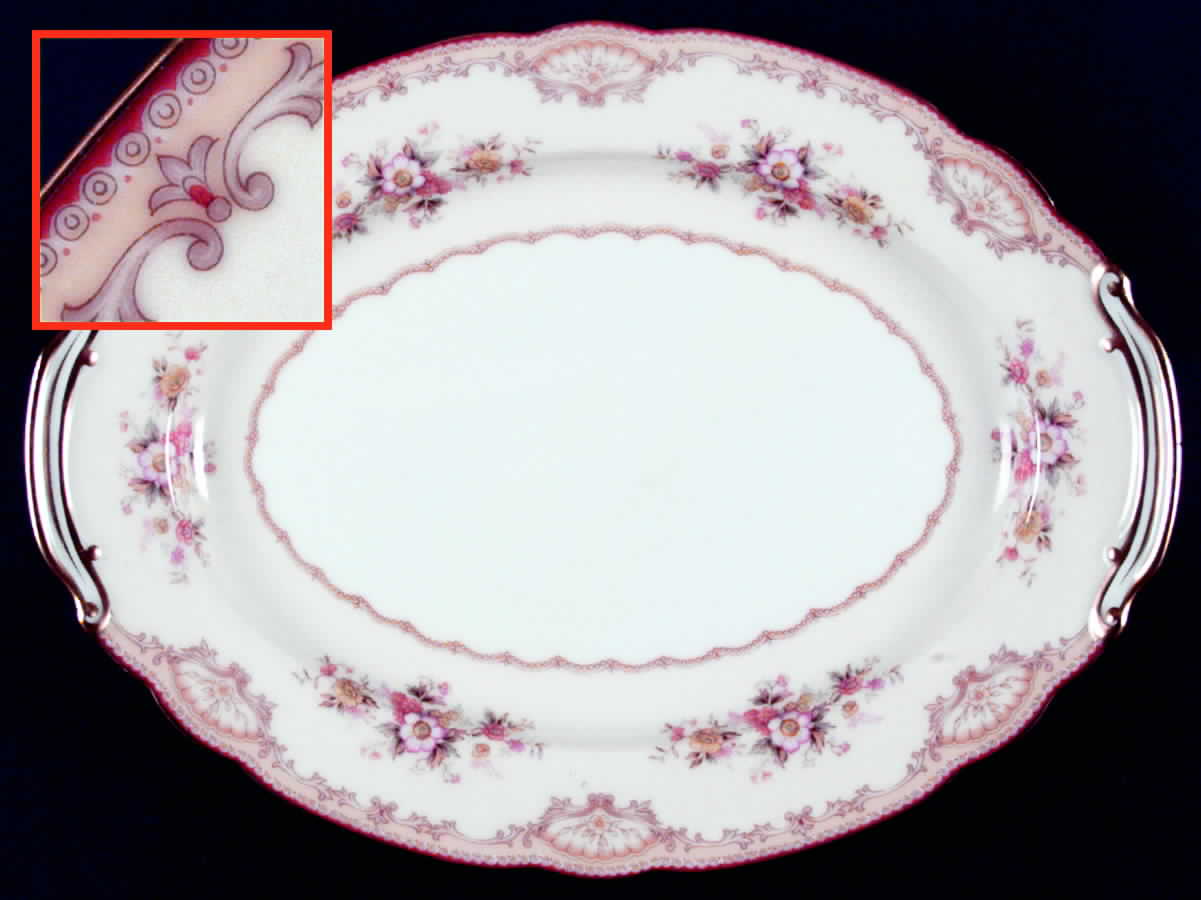Moneda 11" Oval Serving Platter by Noritake-1