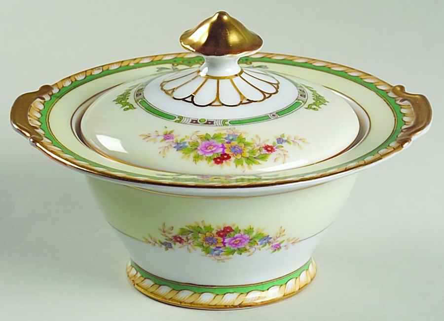 Monica Sugar Bowl & Lid by Noritake-1