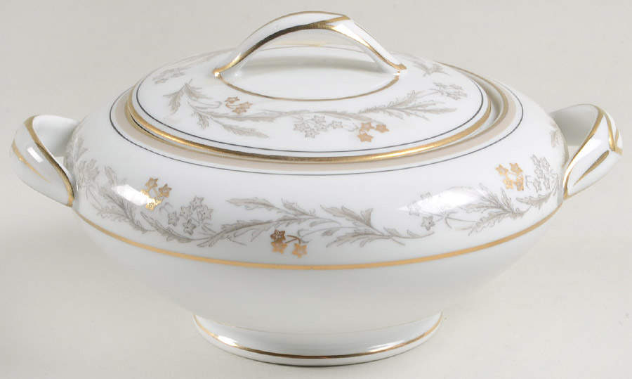 Monica Sugar Bowl & Lid by Noritake-1