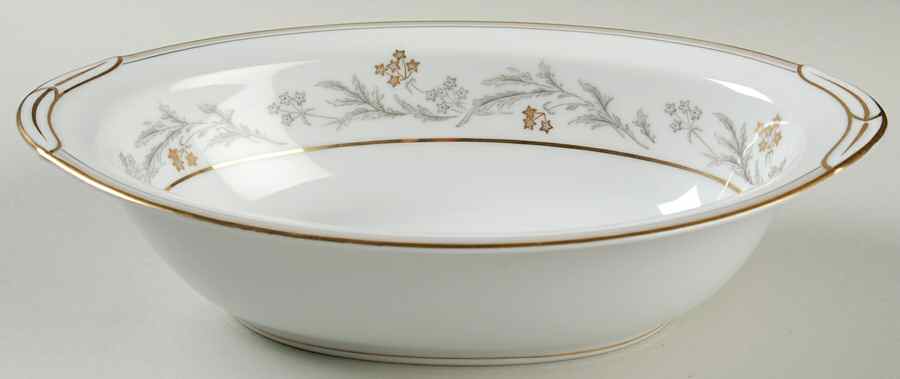 Monica 10" Oval Vegetable Bowl by Noritake-1