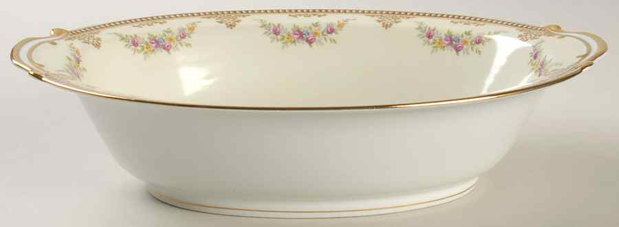 Monnette 10" Oval Vegetable Bowl by Noritake-1