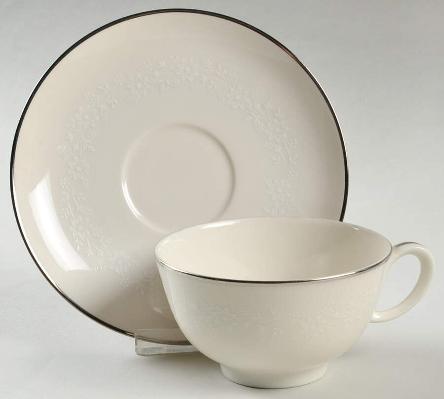 Montblanc Oversized Cup & Saucer Set by Noritake-1