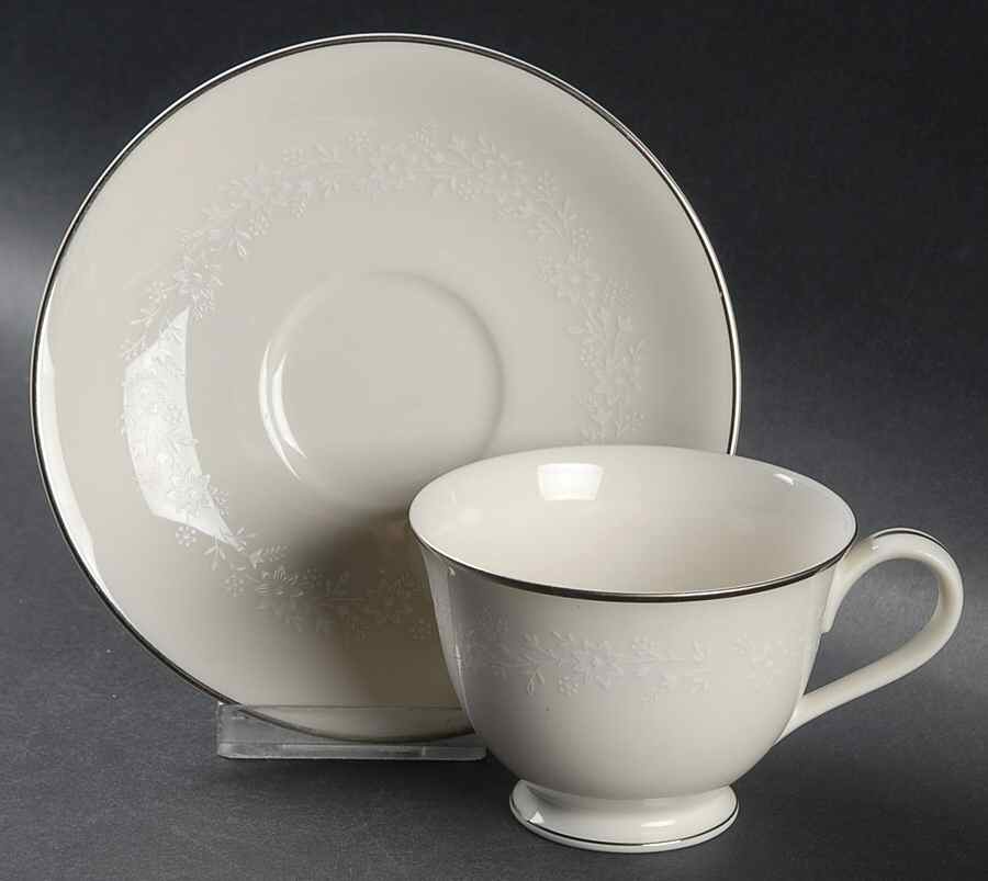 Montblanc Footed Cup & Saucer Set by Noritake-1