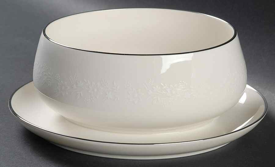 Montblanc Gravy Boat with Attached Underplate by Noritake-1