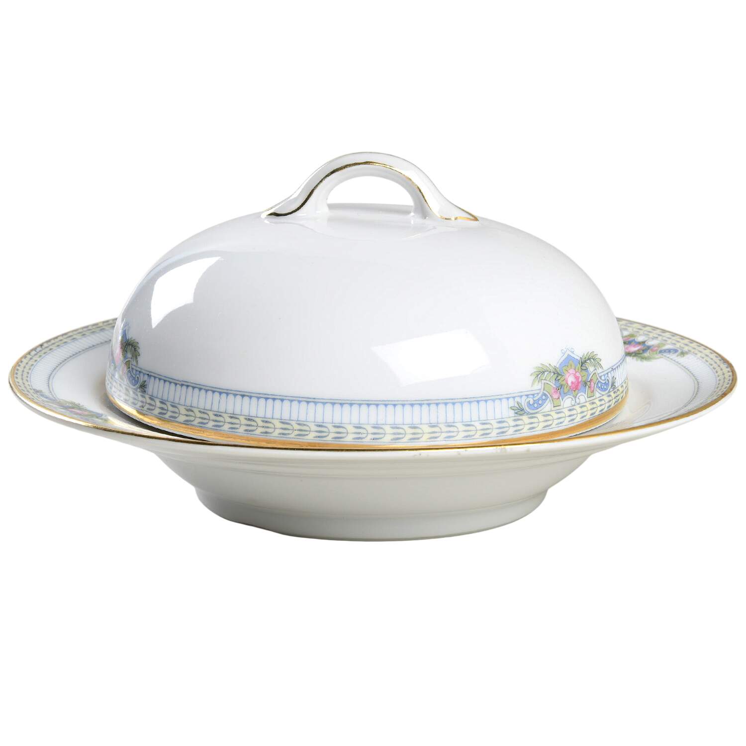 Montclare Round Covered Butter by Noritake-1