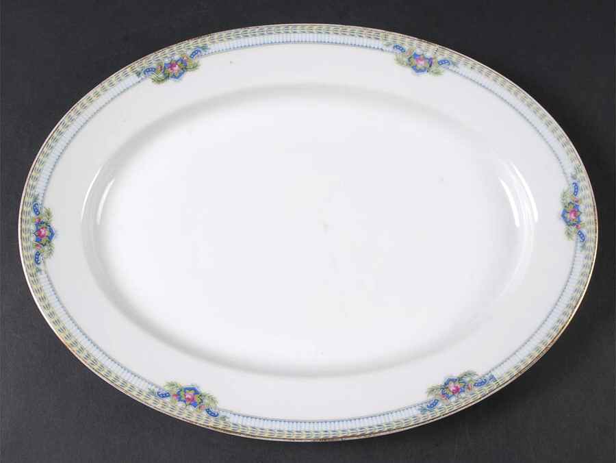 Montclare 11" Oval Serving Platter by Noritake-1